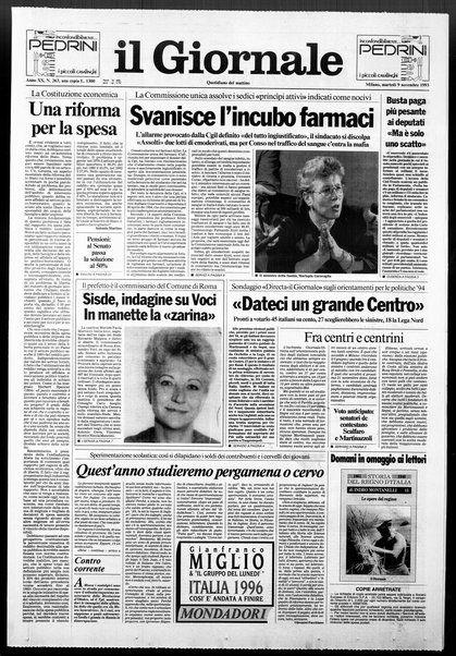 Il giornale : quotidiano del mattino